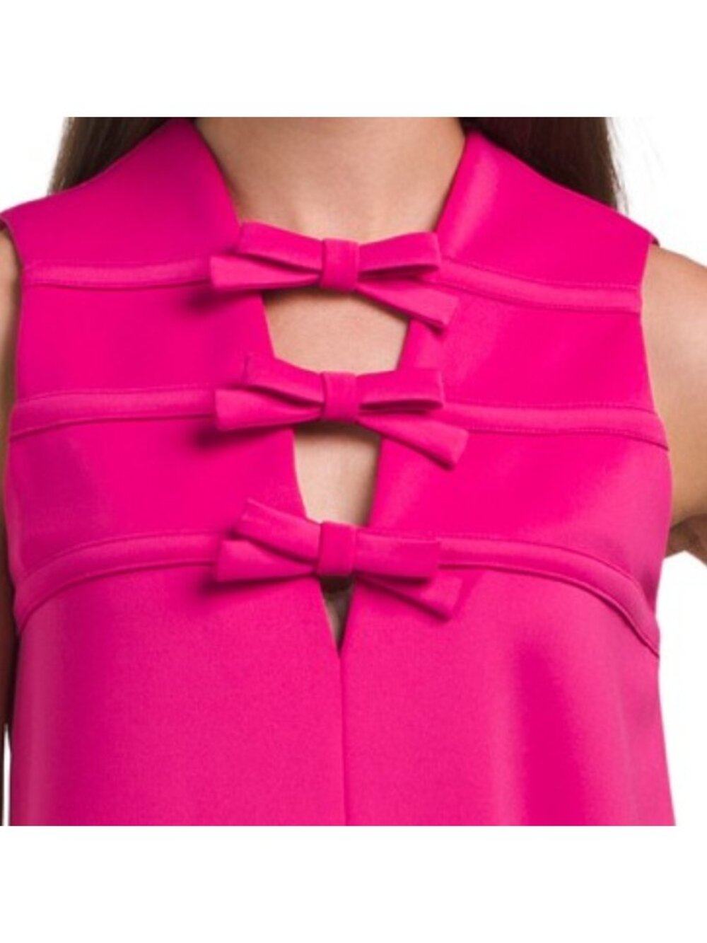 BCBG Triple Bow Sheath Mini Dress - Picture 3 of 3